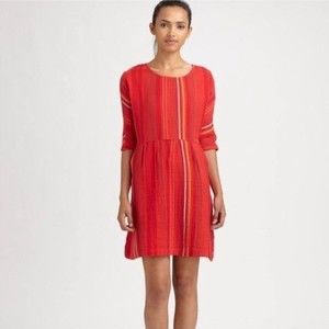 Ace & Jig Red Striped Mini Dress